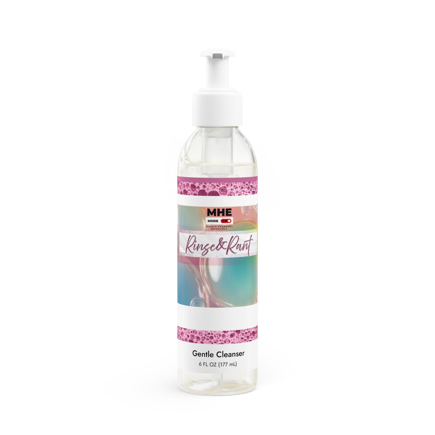 Rinse & Rant= Gentle Face Cleanser, 6oz