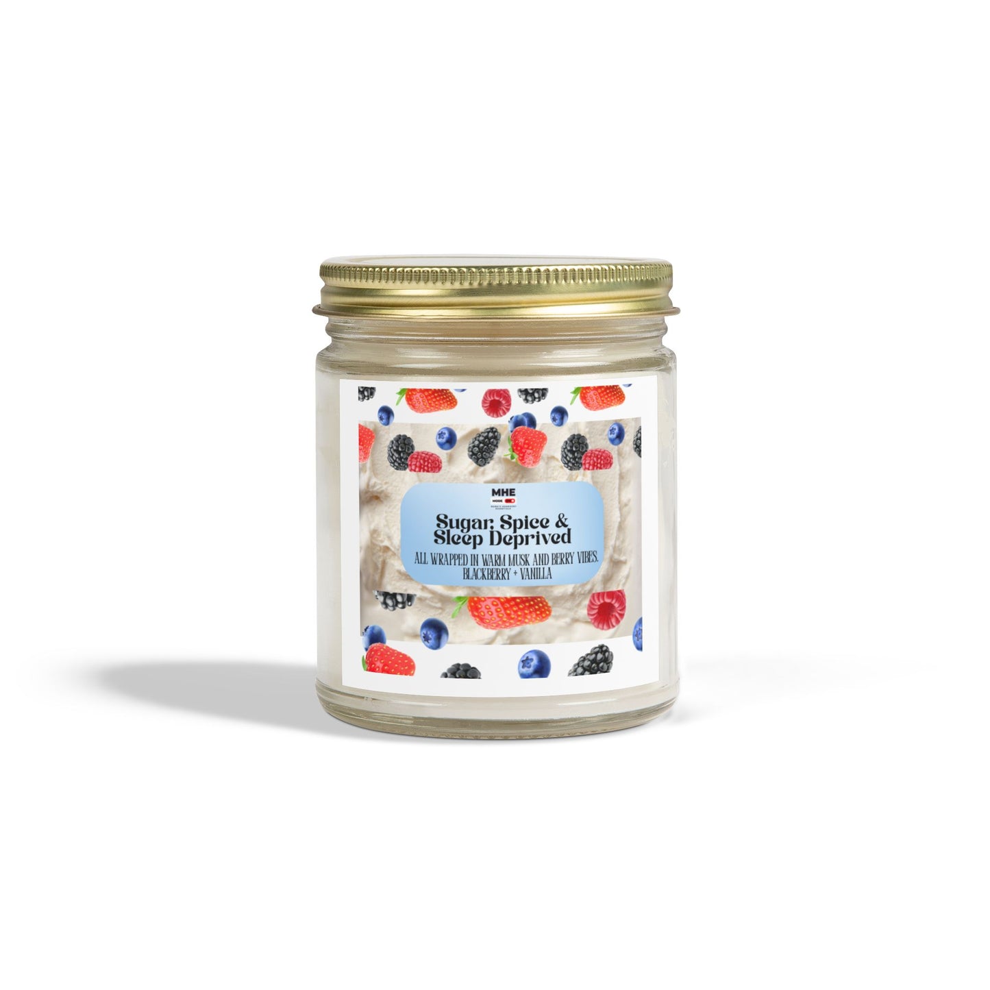 Sugar Spice & Sleep Inspired Scented Candles - Cozy Home Decor, Relaxation Gift, Aromatherapy, Candle for Stress Relief, Home Fragrance