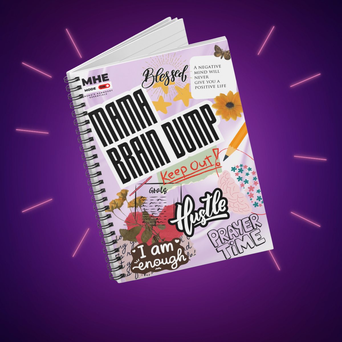 BRAIN DUMP JOURNALS-Because sometimes your notes app just doesn’t cut it.