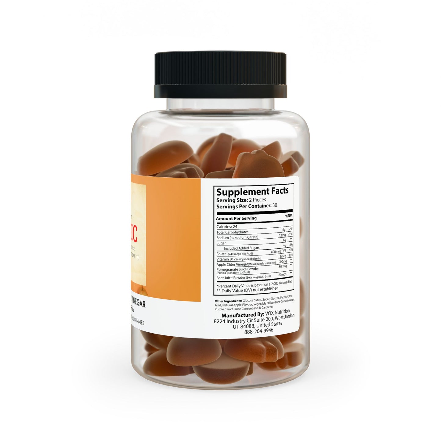 "Mama's Gut Magic" Apple Cider Vinegar Gummies (60 Gummies)
