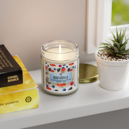 Sugar Spice & Sleep Inspired Scented Candles - Cozy Home Decor, Relaxation Gift, Aromatherapy, Candle for Stress Relief, Home Fragrance