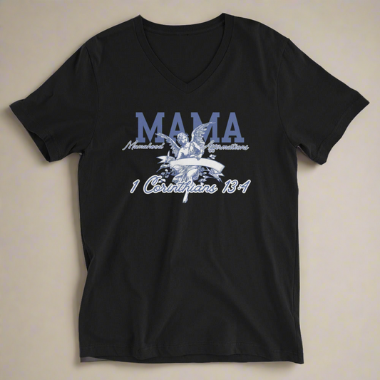 Affirmations Unisex Short Sleeve V-Neck T-Shirt