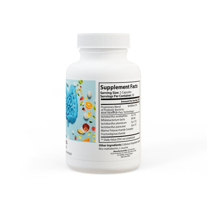 "Gut Feelings Don't Lie" -Probiotics Supplement (60 Capsules)